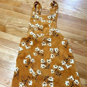 Floral Overall Skirt